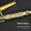 Universal High-Pressure Pneumatic Electric Grease Gun Nozzle with Aluminum-Iron Grip and Accessories