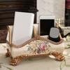 3 Compartment Remote Control Box Resin Desktop Storage Box  Home Decoration