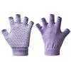 1Pair Warm Anti-slip Yoga Gloves Women Men Half-finger Gloves Pilates Indoor Dance Fitness Training Open-fingered Gloves