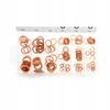 Copper Washers Set of Washers and Gaskets 150 Pcs Kraft&Dele Kd10503