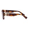 Miu Miu Logo Square Sunglasses Women sunglasses Black Pink White 07YS
