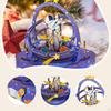Material Christmas Music Box Lighting Creative Ornament Collection Miniature Toys Musical for