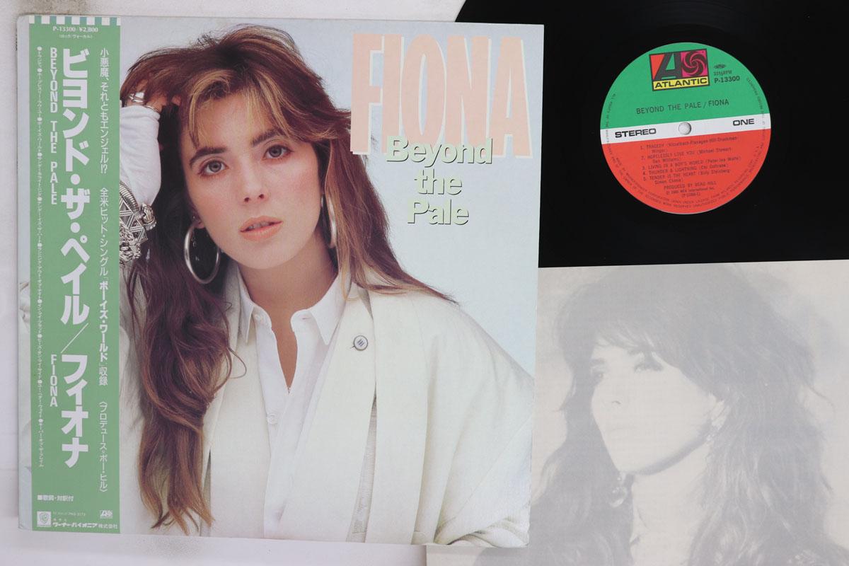 Виниловая пластинка FIONA Beyond The Pale P13300 ATLANTIC 1986 Япония Obi Поп Б/у
