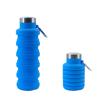 Collapsible Water Bottle Silicone Bottles  Portable Silicone Water Bottle Retractable Folding Bottle Outdoor Travel Tools