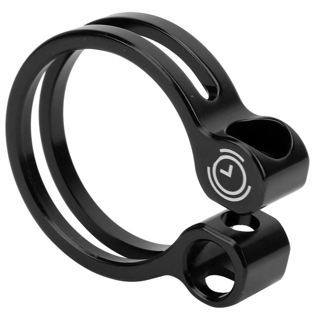 Aluminum   Alloy Bike Lock Seat Clamp with Screw Nut for Mountain Road  