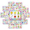26 Children'S English Word Cognition Stickers Early Education Learning Cards Cartoons Animals Fruits And Vegetables Toys Stickers