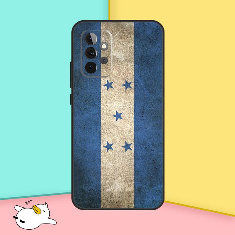 Honduras Flag Case For Samsung Galaxy A34 A54 A14 A36 A56 A06 A13 A53 A32 A12 A22 A52 A35 A17 A16 A55 A15