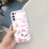 CJ99 The Aristocats Marie Soft Shell Transparent Phone Case for Motorola Moto G7 G8 G9 G84 G85 G73 G24 G15 Z2 Play Power Plus