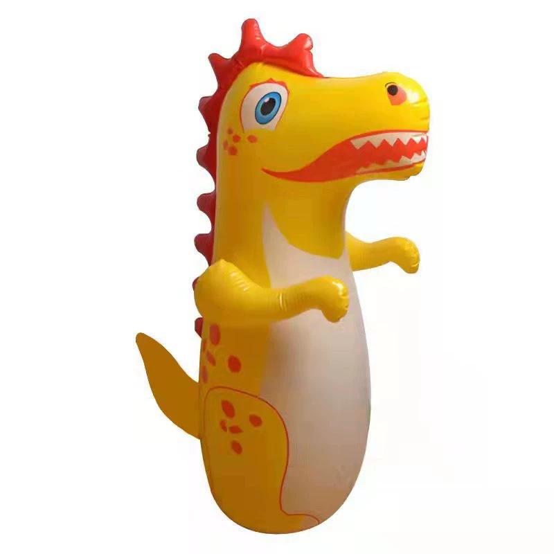 Inflatable Dinosaur Boxing Tumbler Toy for Children's Exercise & Education