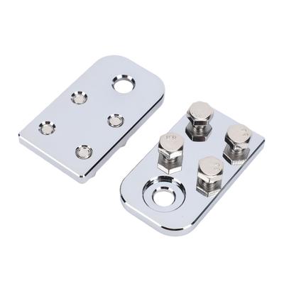 2pcs 4 Point Flat Lug Battery Terminal Blocks   Connection Flat Battery Distribution Blocks