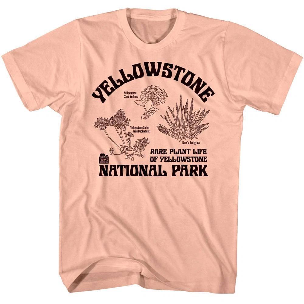 Yellowstone Rare Plant Life Men s T Shirt L