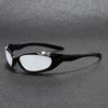 Y2K Avant-Garde Futuristic Sunglasses: Trendy Millennium Outdoor Sports Glasses