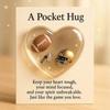 Sports-Themed Pocket Hug Football Golf Tennis Soccer Baseball Pocket Hug Heart Token Emotional Support Gift