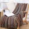 Nordic Tassel Sofa Throw Blanket - Air Conditioning Nap & Hotel Bed Runner, Summer Bed Flag, Bed End Blanket
