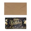 Money Birthday Card Folding Cash Envelopes Creative Birthday Money Box Cash Holder Greeting Card for Kids Teens
