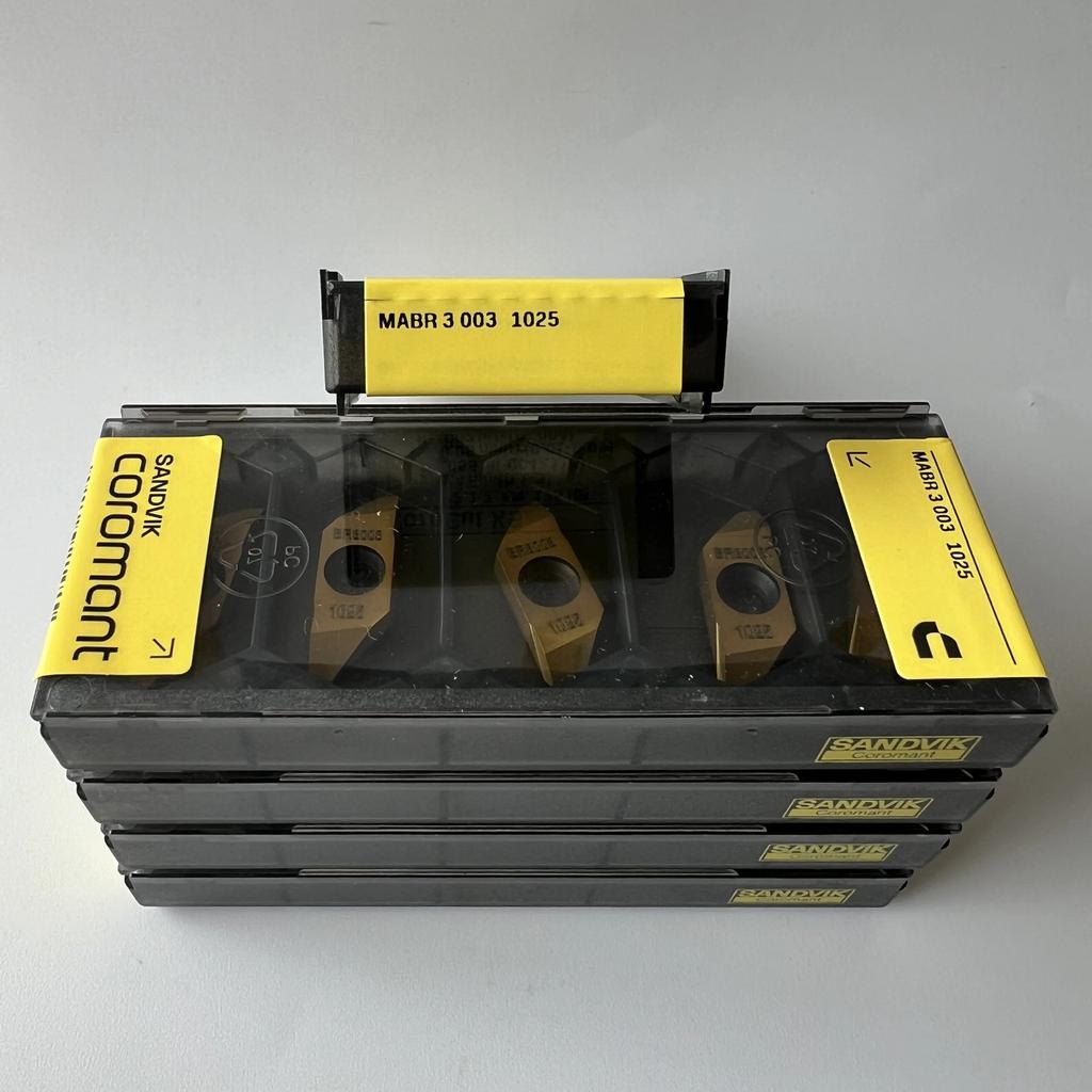 Sandvik / MABR3003 1025 / Industrial Indexable Carbide Inserts 10 Pcs