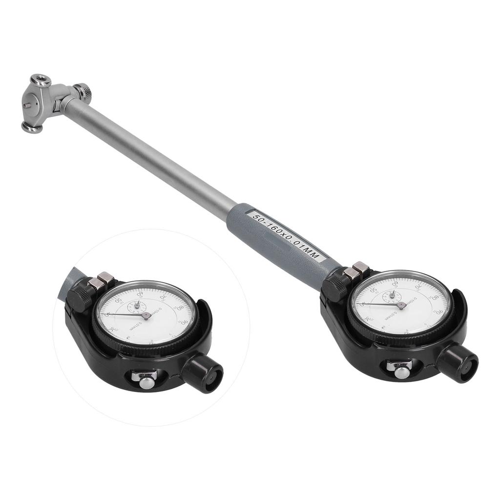 Messuhr-Set 0,01 mm Genauigkeit Aluminiumlegierung Messwerkzeug mit 50?160mm Bereich
