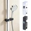 Universal Shower Head Holder Adjustable Shower Rail Holder Bathroom Accessories Replacement Hand Shower Bracket for Slide Bar