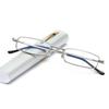 Compact Aluminum Alloy Reading Glasses with Resin Lenses - Pen Holder Style