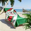 Algeria National Football Team Print Beach Towel, Large Soft Quick Dry Towel for Beach Camping Swimming