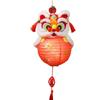 Glowing Glowing Lion Dance Lantern Chinese Style Mid-Autumn Festival Lantern  Kids Gift