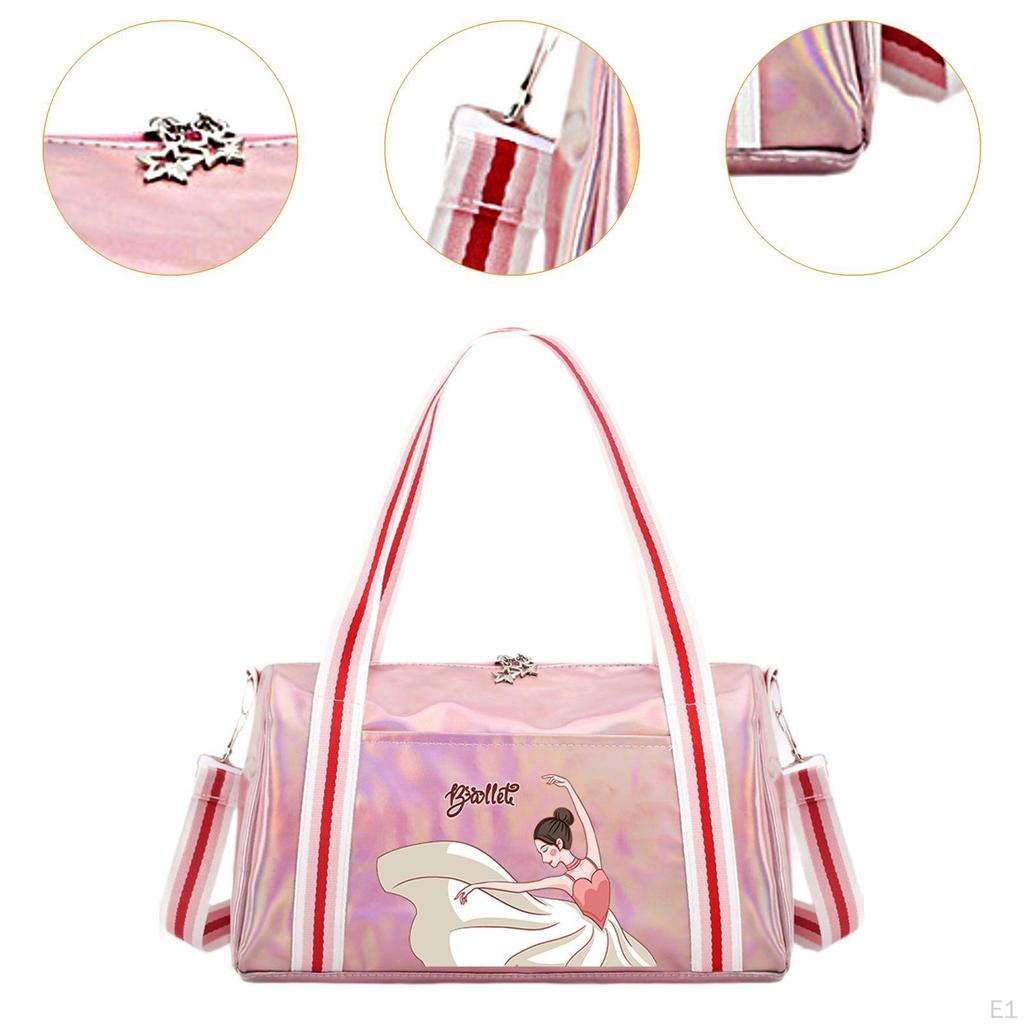 Duffle Bag Women Dance Multifunction Personal Item Gym Cheerleader for Overnight Workout