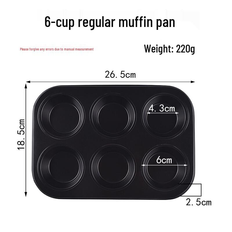 ZISIZ Connected Muffin Baking Pan