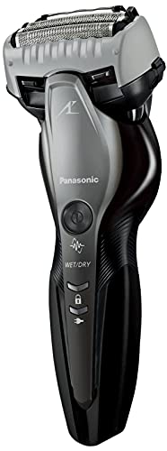

Panasonic ES-ST8T-S Lamdash Men s Shaver, 3 Blades, Can Be Used in Bath, Silver Tone