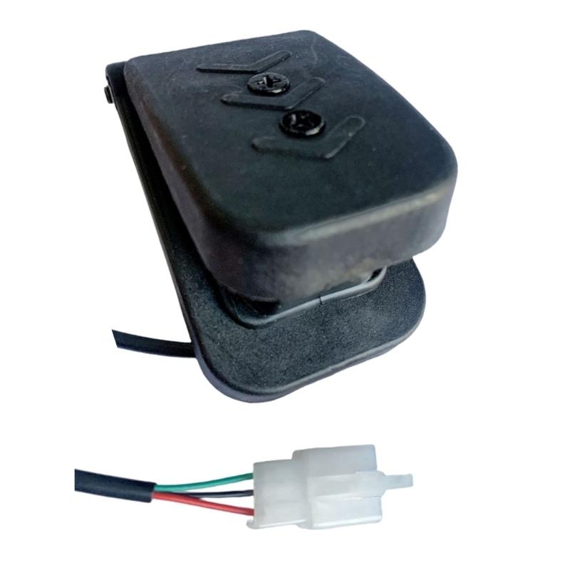 Go Kart Electric Bike Scooter Brake Foot Pedal Throttle Ebike Electric Tricycle Pedal Speed Control F19A