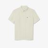 Lacoste Men's Linen Stripe Short-Sleeve Shirt CH8061-56G374