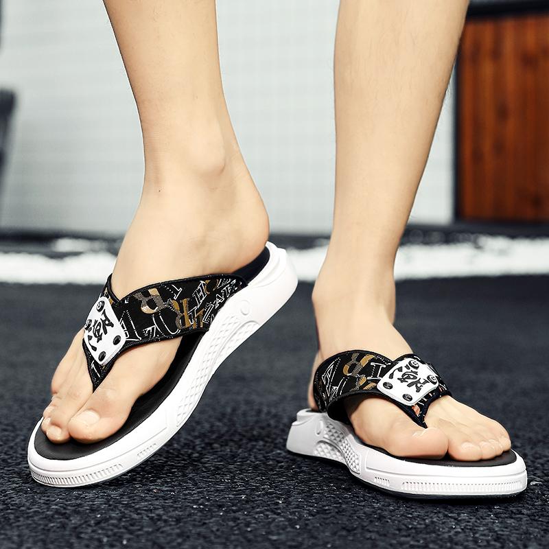 Fashion CYYTL Summer Flip Flops Mens Slippers Casual Shoes Beach Sandals Outdoor Slides Walking Comfort Designer Fashion Leather Luxury