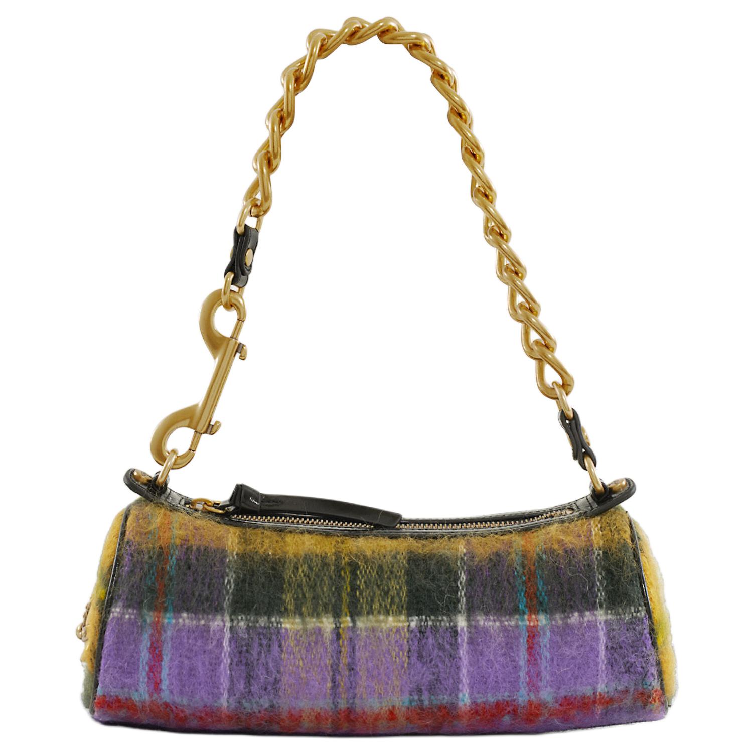

Vivienne Westwood Cindy Chain Strap Top Zip Wool Handbag Women handbags Multicolor 4603000AWW00ZNMULTICOLOR Basic Set (Bag+Dust Bag)