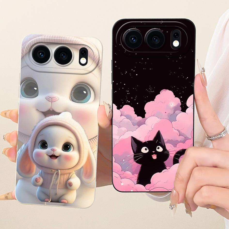 For Honor 500 Pro 2025 Case MEP-AN00 Lovely Panda Cartoon Camera Protection Soft Silicon Phone Cover For Honor 500 Honor500 Etui