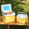 6L Outdoor Camping Coolers Ice Box Insulated Ice Chest Car Refrigerator Incubator Outdoor Hard Coolers Easy To Use