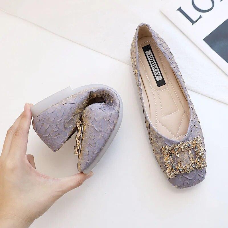 Spring Summer Fashion Ballerina Flats Women Shoes Brand Ladies Single Shoes Flat