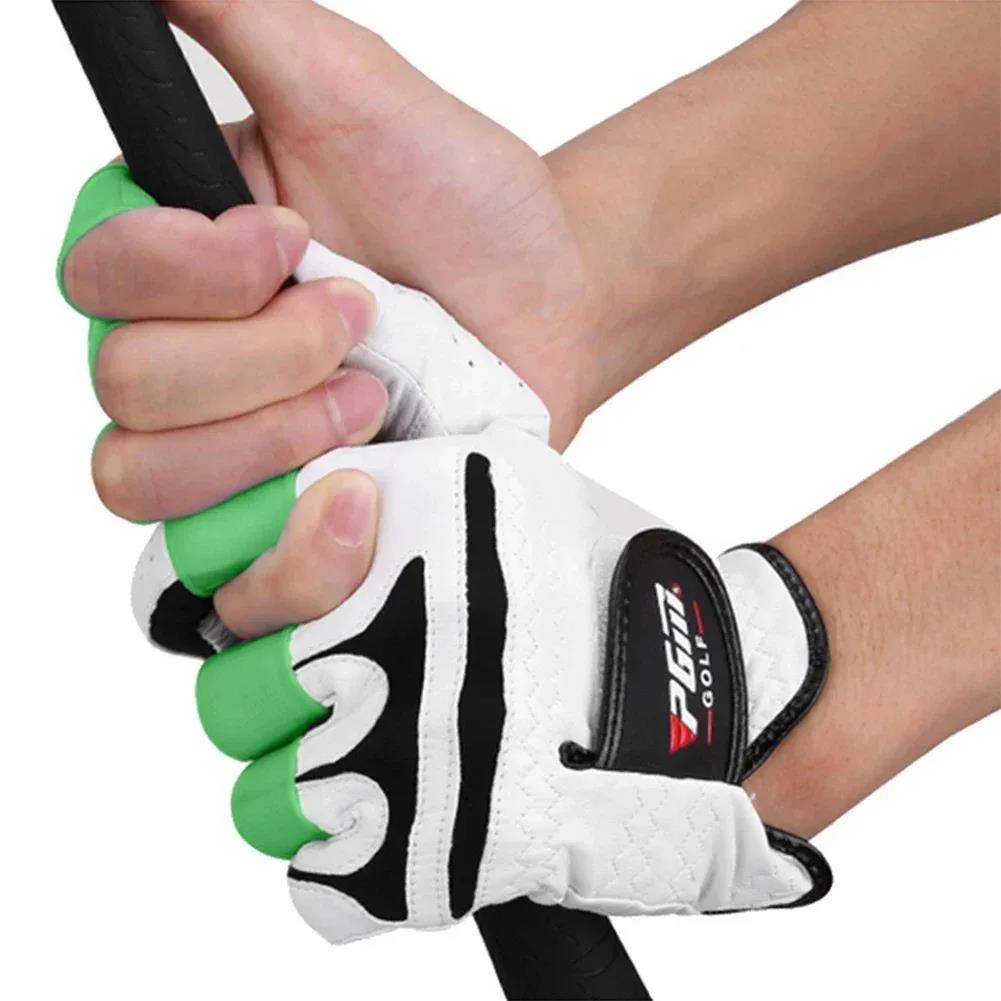10Pcs Sports Non-Slip Finger Band Silicone Finger Sleeves Hand Protector Tennis Golf Accessory Basketball and Fishing Use 5