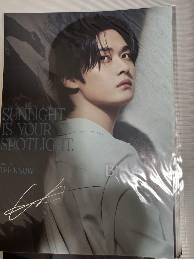 

[Б/У] Stray Kids Постер Рено Линоу