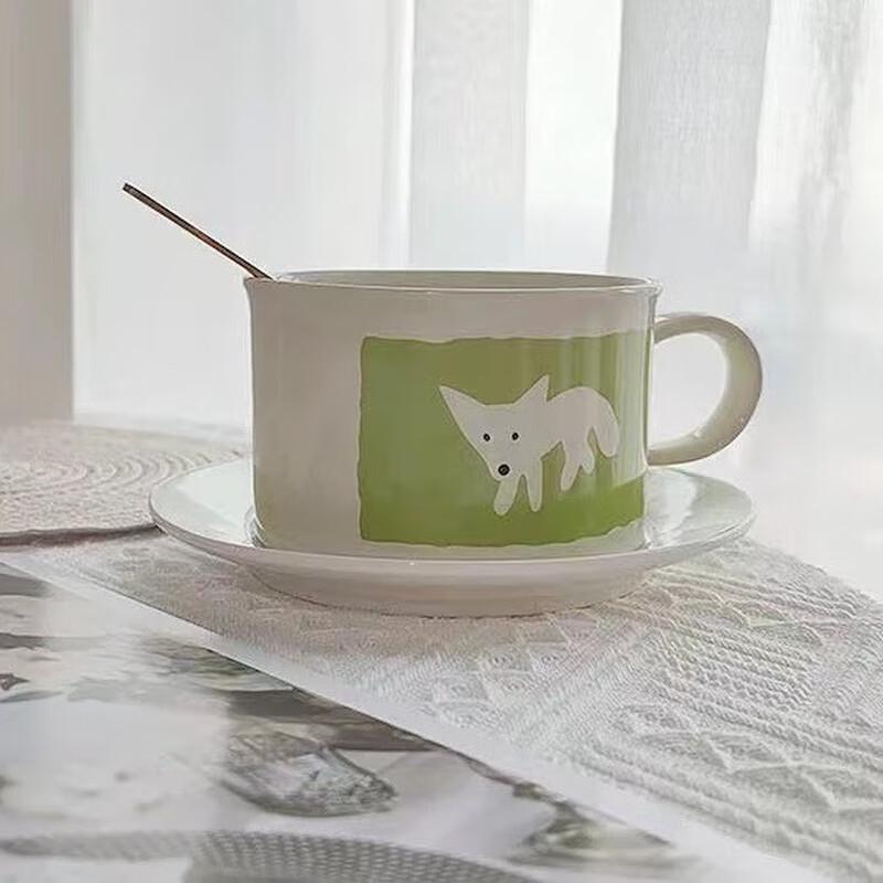 Korean Style Ceramic Coffee Mug Set