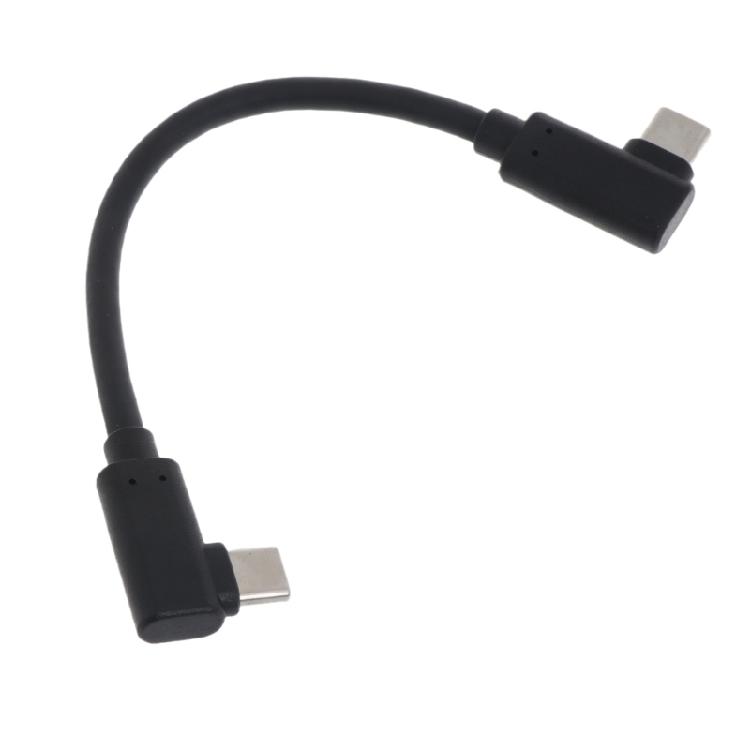 

90 Degree Type C Cable Right Angle Charger L Shape Charging Data Sync Cord 1