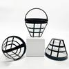 Coffee Filter Cup Powder Bowl Coffee Grounds Filtering Tool Nylon Texture Coffee Strainer Suitable for Coffee Machine