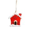 Santa Claus Hanging Pendants Christmas Tree Decor Resin Festive Decorations for Home Party Xmas DIY Gifts