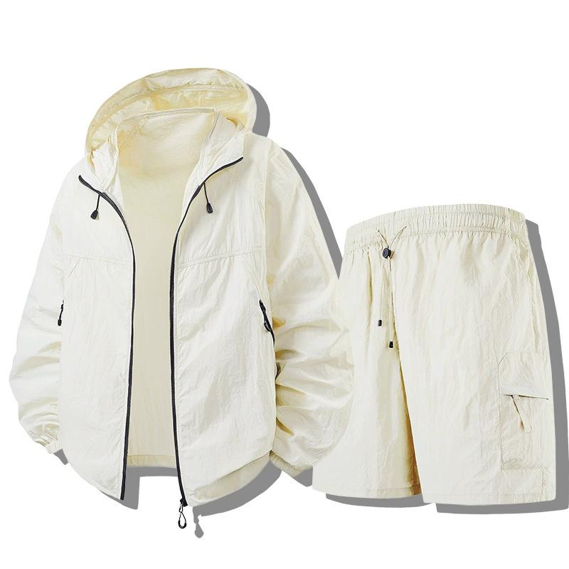 Sunscreen Suit Set, Lightweight UPF50+outerwear, Quick Drying Insert Color, Splash Proof, Sunscreen, Skin Suit