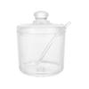 Kitchen Supplies Seasoning Bottle Can Transparent Visible Acrylic Spice Jar Thickening Durable Seasoning Bottle With Spoon
