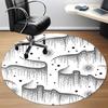 1pc Galaxy Dots Office Round Area Rug, Indoor Mat Suitable For Office, Under Office Chairs Bedroom Living Room Home Decor, Room Deco