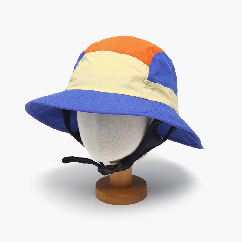 Мужская и женская кепка-панама с подбородочным ремешком C7212_Gray