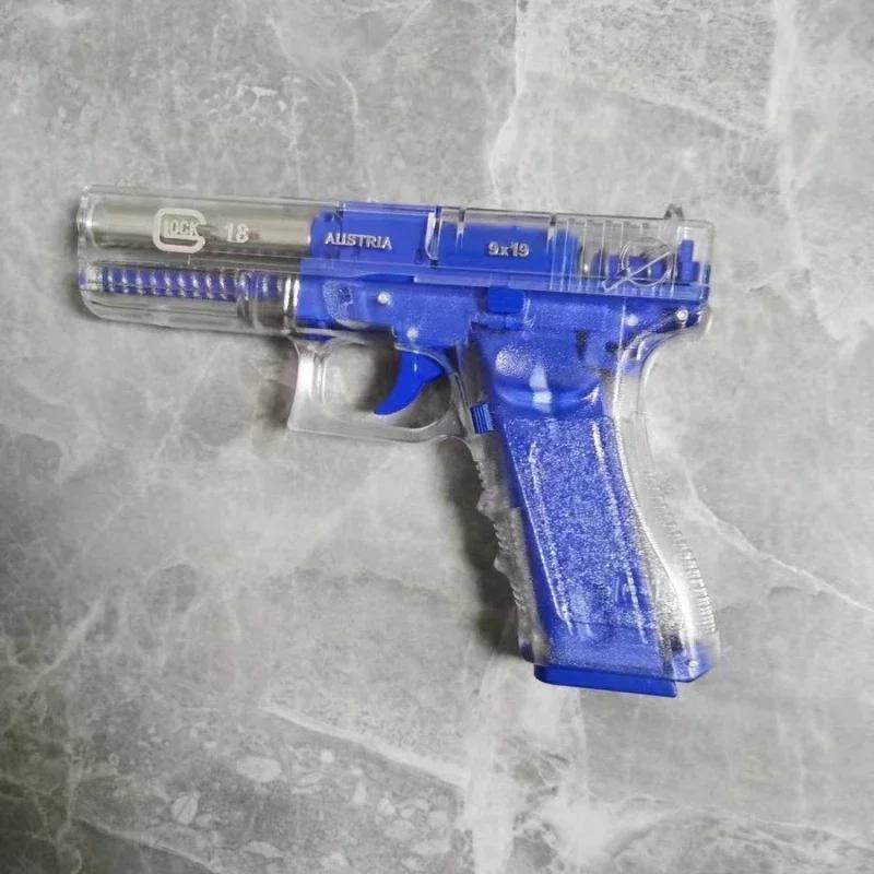 

Новый игрушечный пистолет Hand Gezheng Locke G18 Empty Pull Warehouse 3 hook Machine Shooting Toy Gun Quick-release Terra To Grab Boy s Gift