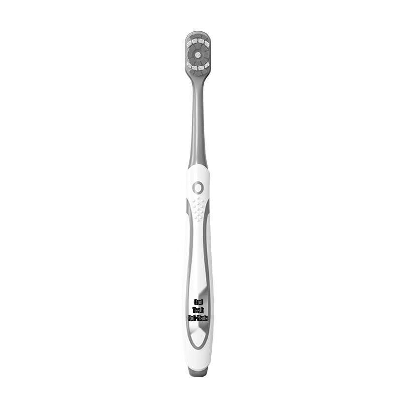 Haochi Liangpin 360° Adult Medium-Hard Bristle Spiral Toothbrush