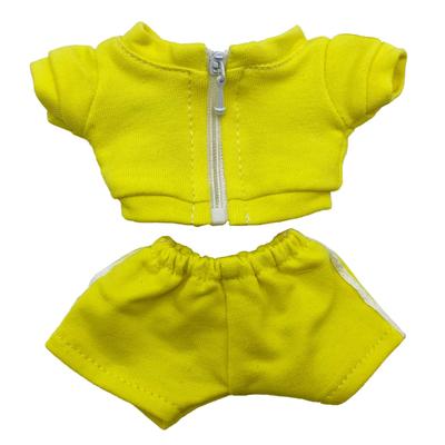 AXLUCE - Plush Clothes - Stuffed Animal - Clothes - 15cm - Doll - Jersey (Yellow, 10cm)