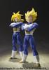 S.H.Figuarts Dragon Ball Z Super Saiyan Vegeta, approximately 135mm, PVC & ABS, pre-painted action figure [Used]