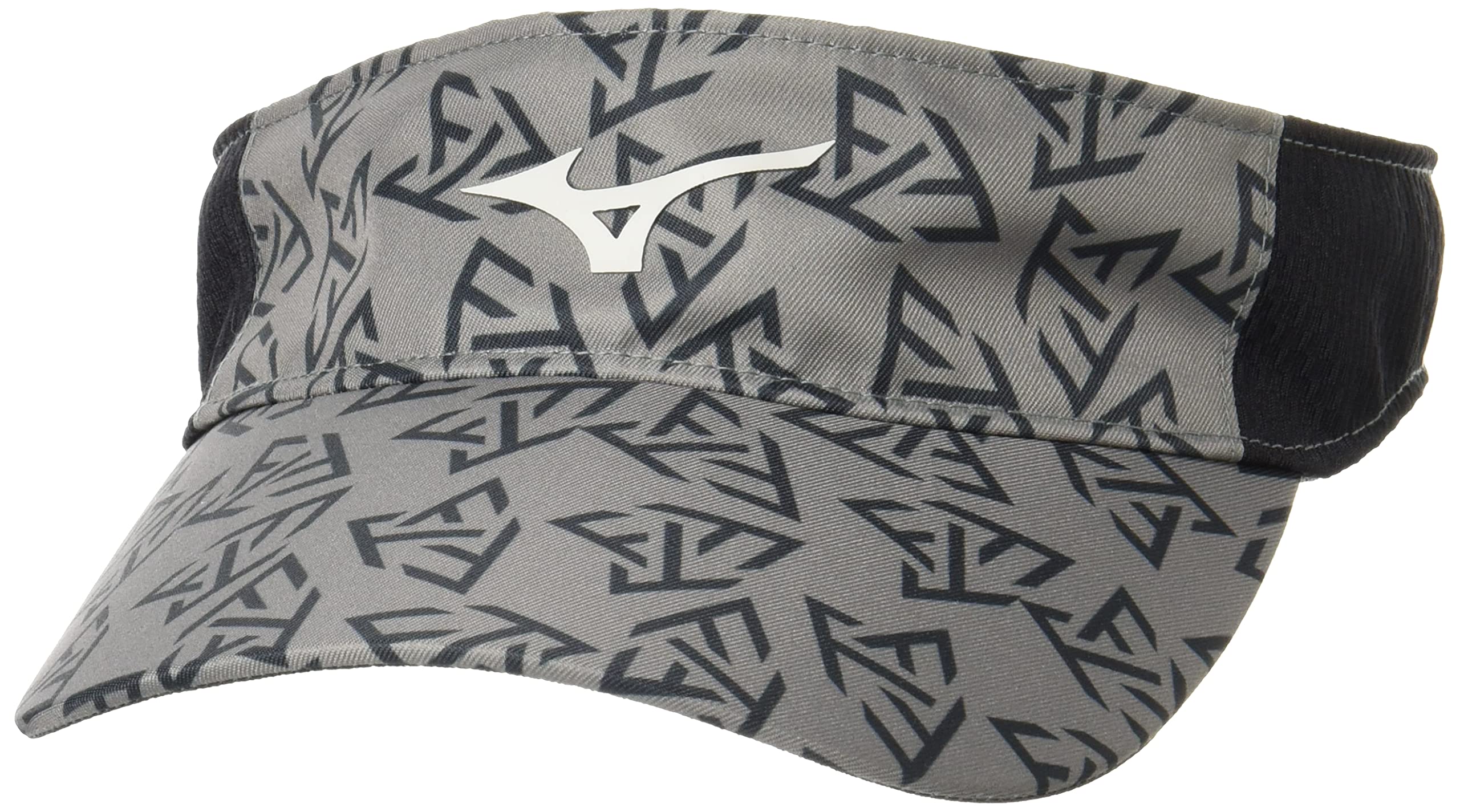 

Golf Cap Mesh Cool Hold Logo Visor Cool Vapor Heat Protection Hat E2MW2024 Gray Free Size [Mizuno] Men s сірий колір